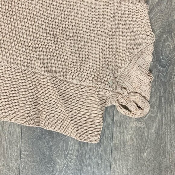 Anthropologie One Grey Day Victoria Top Sleeveless Knit Sweater Brown Latte XS - Picture 15 of 16